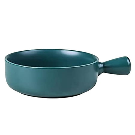 Geieold Ceramic Bowl with Handle Bowl Soup Ramen Bowl Shatterproof Dishwasher and Microwave Safe Kitchen Porcelain Bowl Green
Geieold Ceramic Bowl with Handle Bowl Soup Ramen Bowl Shatterproof Dishwasher and Microwave Safe Kitchen Porcelain Bowl Green