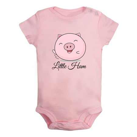 iDzn Little Ham Funny Rompers For Babies Newborn Baby Unisex Bodysuits Infant Cute Pig Jumpsuits Toddler 0-12 Months Kids One-Piece Oufits (Pink 6-12 Months)
iDzn Little Ham Funny Rompers For Babies Newborn Baby Unisex Bodysuits Infant Cute Pig Jumpsuits Toddler 0-12 Months Kids One-Piece Oufits (Pink 6-12 Months)