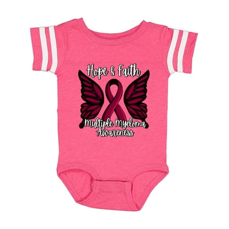 Inktastic Multiple Myeloma Cancer Awareness Hope & Faith with Butterfly Ribbon Gift Baby Boy or Baby Girl Bodysuit
Inktastic Multiple Myeloma Cancer Awareness Hope & Faith with Butterfly Ribbon Gift Baby Boy or Baby Girl Bodysuit