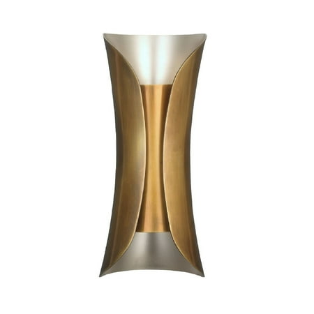 Jamie Young Co Capsule Modern Steel Metal Sconce in Antique Brass/Silver
Jamie Young Co Capsule Modern Steel Metal Sconce in Antique Brass/Silver