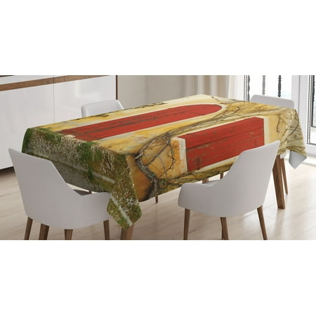 Shutters Decor Tablecloth Old Doorway Blinded Door and Window Rural Tuscan House Italy Europe Rectangular Table Cover for Dining Room Kitchen 52 X 70 Inches Beige Yellow Red by Ambesonne
Shutters Decor Tablecloth Old Doorway Blinded Door and Window Rural Tuscan House Italy Europe Rectangular Table Cover for Dining Room Kitchen 52 X 70 Inches Beige Yellow Red by Ambesonne