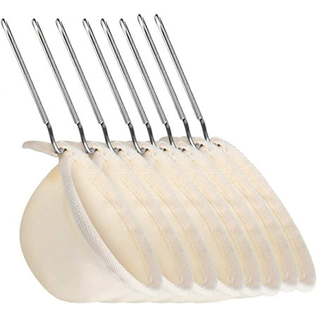 8 Pieces of Flannel Coffee Filter Reusable with Stainless Steel Handle Handmade Coffee Accessories and Office
8 Pieces of Flannel Coffee Filter Reusable with Stainless Steel Handle Handmade Coffee Accessories and Office