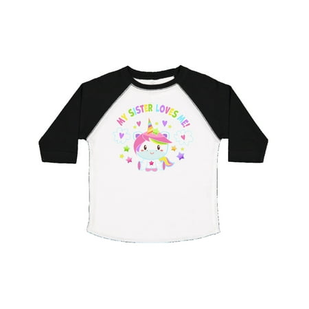 Inktastic My Sister Loves Me with Cute Rainbow Unicorn Gift Toddler Boy or Toddler Girl T-Shirt
Inktastic My Sister Loves Me with Cute Rainbow Unicorn Gift Toddler Boy or Toddler Girl T-Shirt