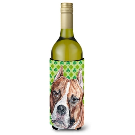 Carolines Treasures SC9728LITERK Staffordshire Bull Terrier Staffie Lucky Shamrock St. Patricks Day Wine Bottle Hugger
Carolines Treasures SC9728LITERK Staffordshire Bull Terrier Staffie Lucky Shamrock St. Patricks Day Wine Bottle Hugger