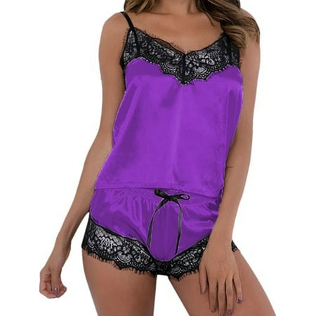 Colisha Women Sleepwear Outfits Lounge Pajamas Set Lace Floral Nightwear Suit Loose Pyjama 2 Pieces Pjs Purple 5XL
Colisha Women Sleepwear Outfits Lounge Pajamas Set Lace Floral Nightwear Suit Loose Pyjama 2 Pieces Pjs Purple 5XL