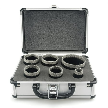 6 Pcs M14 Thread Diamond Dry Vacuum Brazed Drilling Core Bits Set Porcelain Tiles Crowns Drill Marble Tools
6 Pcs M14 Thread Diamond Dry Vacuum Brazed Drilling Core Bits Set Porcelain Tiles Crowns Drill Marble Tools