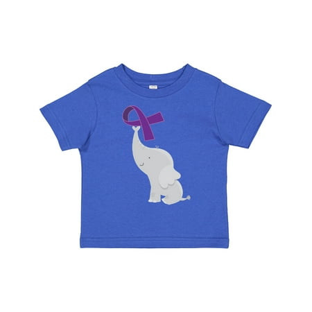 Inktastic Purple Awareness Ribbon Elephant Gift Toddler Boy or Toddler Girl T-Shirt
Inktastic Purple Awareness Ribbon Elephant Gift Toddler Boy or Toddler Girl T-Shirt