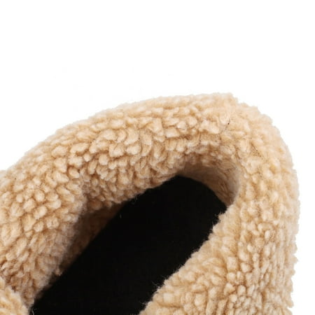 NECHOLOGY Booties Boots for Women Women s Autumn And Winter Warm Retro Fashion Round Toe Plush Boots Size 6.5 Women Brown 9 
NECHOLOGY Booties Boots for Women Women s Autumn And Winter Warm Retro Fashion Round Toe Plush Boots Size 6.5 Women Brown 9