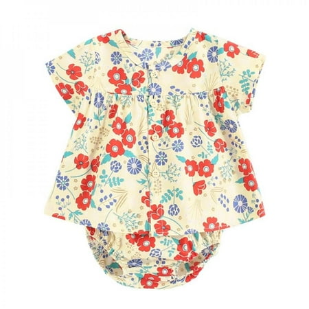Patgoal Baby Girls Clothes Set Infant Clothing Summer Floral Tops Shorts Girl Casual Shirts Cute Bloomers 2PCs Outfits
Patgoal Baby Girls Clothes Set Infant Clothing Summer Floral Tops Shorts Girl Casual Shirts Cute Bloomers 2PCs Outfits
