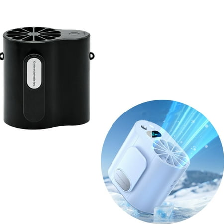 Portable Fan 6000mAh Rechargeable Waist Fan With Max 24H Working Time 4 Speeds 5100RPM Strong Airflow Wearable Black
Portable Fan 6000mAh Rechargeable Waist Fan With Max 24H Working Time 4 Speeds 5100RPM Strong Airflow Wearable Black