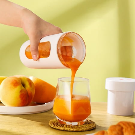 New Year Reset Dvkptbk Portable Juicer 300ml Personal Size Eletric USB Juicer Cup Fruit Smoothie Baby Food Mixing Machine With Updated 2 Blades(White)
New Year Reset Dvkptbk Portable Juicer 300ml Personal Size Eletric USB Juicer Cup Fruit Smoothie Baby Food Mixing Machine With Updated 2 Blades(White)