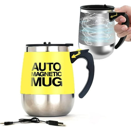 Self Stirring Mug Auto Self Mixing Stainless Steel Cup for Coffee/Tea/Hot Chocolate/Milk Mug for Office/Kitchen/Travel/Home -400ml/15oz The Best Gift
Self Stirring Mug Auto Self Mixing Stainless Steel Cup for Coffee/Tea/Hot Chocolate/Milk Mug for Office/Kitchen/Travel/Home -400ml/15oz The Best Gift