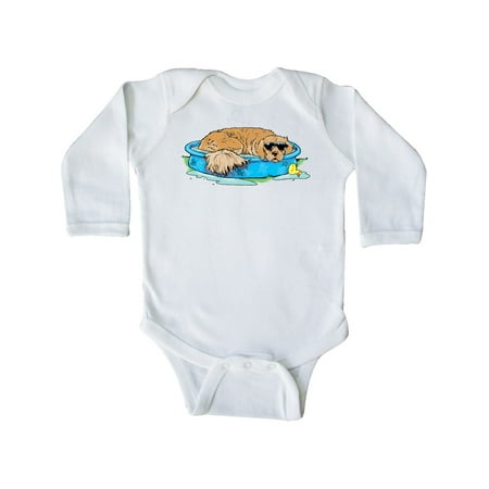 Inktastic Dog Days of Summer with Cute Retriever in Pool Gift Baby Boy or Baby Girl Long Sleeve Bodysuit
Inktastic Dog Days of Summer with Cute Retriever in Pool Gift Baby Boy or Baby Girl Long Sleeve Bodysuit