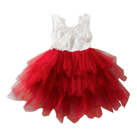 Xinhuaya Girl s Lace Tulle Flower Princess Wedding Dress for Toddler and Baby Girl 1-5 Years
Xinhuaya Girl s Lace Tulle Flower Princess Wedding Dress for Toddler and Baby Girl 1-5 Years