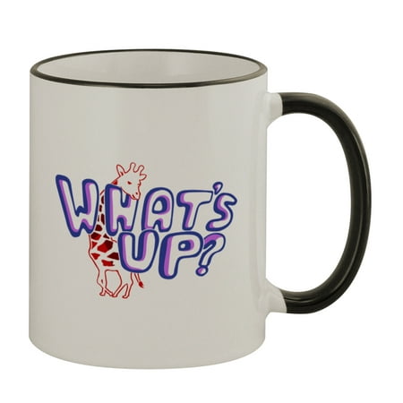 What s Up #379 - Funny Humor 11oz Black Handle Coffee Mug Cup