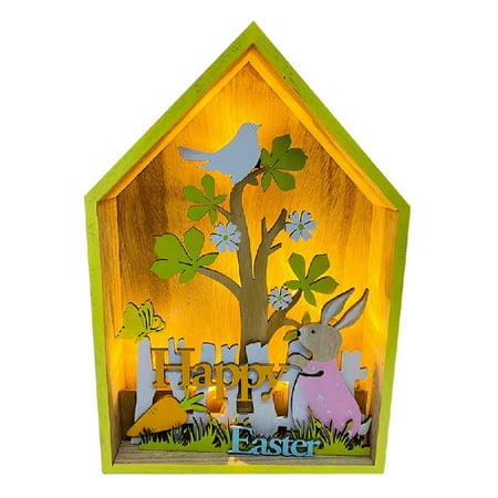 Wooden Easter Rabbit Bunny House Decorations LED Lamp Night Light Home Valentine s Day Wedding Ornament Supplies
Wooden Easter Rabbit Bunny House Decorations LED Lamp Night Light Home Valentine s Day Wedding Ornament Supplies