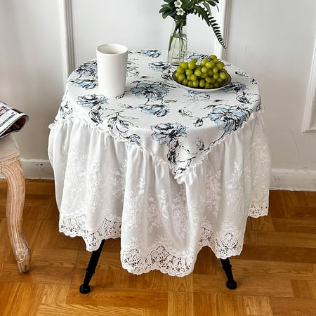 Round Table Cloth Embroidered Lace Tablecloth Wrinkle Free & Stain Resistant Fabric Tablecloths Table Cover for Kitchen Dinner
Round Table Cloth Embroidered Lace Tablecloth Wrinkle Free & Stain Resistant Fabric Tablecloths Table Cover for Kitchen Dinner