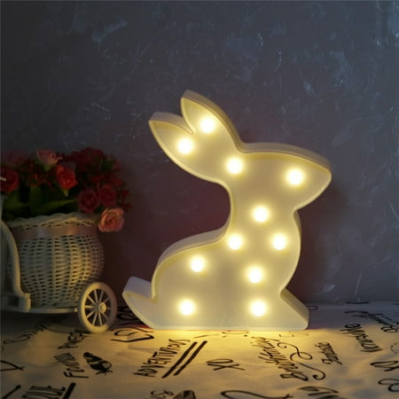 Zedker Bunny Night Light for Kids Bedroom Cute Rabbit Lamps Decorative Lights Plastic Art Decorations Bedroom Kitchen Living Room Office Holiday Home Decor and Gifts
Zedker Bunny Night Light for Kids Bedroom Cute Rabbit Lamps Decorative Lights Plastic Art Decorations Bedroom Kitchen Living Room Office Holiday Home Decor and Gifts