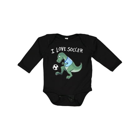 Inktastic I Love Soccer-Dinosaur in Blue Gift Baby Boy or Baby Girl Long Sleeve Bodysuit
Inktastic I Love Soccer-Dinosaur in Blue Gift Baby Boy or Baby Girl Long Sleeve Bodysuit