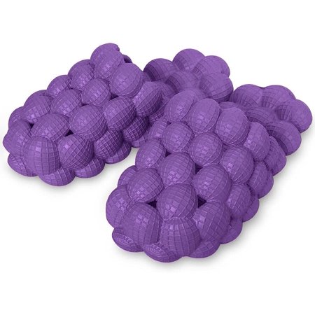 Massage Bubble Slides 2 pack for Women Men Non-slip Summer Bubble Slippers Soft EVA Foam Golf Ball Slides Cloud Cushion Thick Sole Spa Slides Slippers for Gym Shower Bedroom Home Sandals
Massage Bubble Slides 2 pack for Women Men Non-slip Summer Bubble Slippers Soft EVA Foam Golf Ball Slides Cloud Cushion Thick Sole Spa Slides Slippers for Gym Shower Bedroom Home Sandals