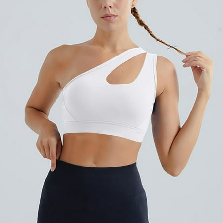 Clearance! TOFOTL Women s Sports Underwear One Shoulder Vacuous Vest Gathered Shockproof Running Sports Beautiful Back Bra White XXL
Clearance! TOFOTL Women s Sports Underwear One Shoulder Vacuous Vest Gathered Shockproof Running Sports Beautiful Back Bra White XXL