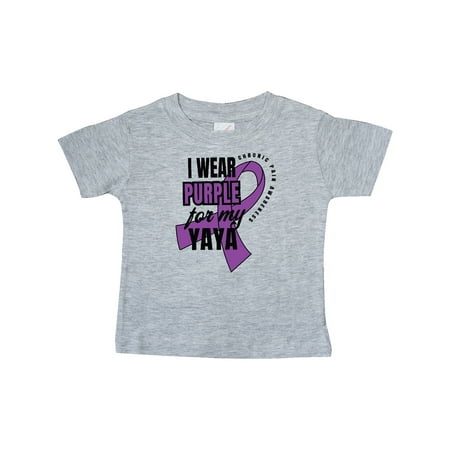 Inktastic Chronic Pain I Wear Purple For My Yaya Gift Baby Boy or Baby Girl T-Shirt
Inktastic Chronic Pain I Wear Purple For My Yaya Gift Baby Boy or Baby Girl T-Shirt
