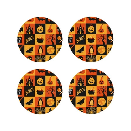 Leather Coasters with Heat-resistant for Drinks Halloween Banner Symbols -标题2 Round Shape
Leather Coasters with Heat-resistant for Drinks Halloween Banner Symbols -标题2 Round Shape