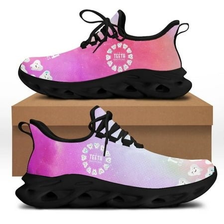 Cute Cartoon Teeth Pattern Ladies Flat Shoes Comfortable Lace up Casual Sneakers for Women Light Platform Zapatos
Cute Cartoon Teeth Pattern Ladies Flat Shoes Comfortable Lace up Casual Sneakers for Women Light Platform Zapatos