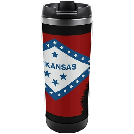 Arkansas State Flag Travel Mug Stainless Steel Vacuum Insulated Coffee Cup with Lid 13Oz/380ML
Arkansas State Flag Travel Mug Stainless Steel Vacuum Insulated Coffee Cup with Lid 13Oz/380ML