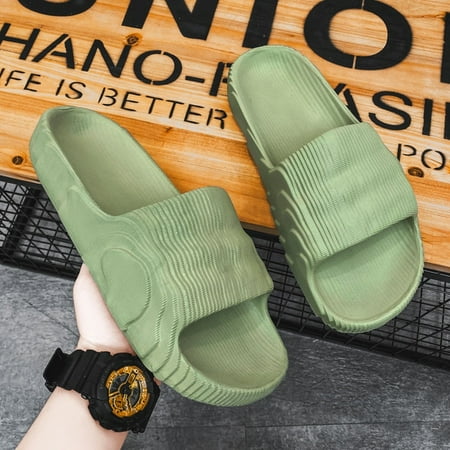 Summer Men Slippers Women Outdoor Beach Shoes Thick Bottom Indoor Bathroom Non-slip Slippers Parent-child Shoes Sandals 2022 New 
Summer Men Slippers Women Outdoor Beach Shoes Thick Bottom Indoor Bathroom Non-slip Slippers Parent-child Shoes Sandals 2022 New