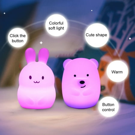 CXDa Mini Penguin Rabbit Bear Children Bedroom LED Night Light Desk Lamp Gift Decor
CXDa Mini Penguin Rabbit Bear Children Bedroom LED Night Light Desk Lamp Gift Decor