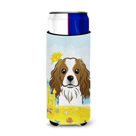 Carolines Treasures BB2092MUK Cavalier Spaniel Summer Beach Michelob Ultra beverage Insulator for slim cans Slim Can
Carolines Treasures BB2092MUK Cavalier Spaniel Summer Beach Michelob Ultra beverage Insulator for slim cans Slim Can
