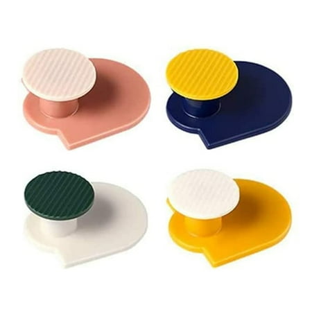 4pcs Adhesive Wall Storage Hooks Nonslip Dampproof Wall Hooks for Home Office School Dorms
4pcs Adhesive Wall Storage Hooks Nonslip Dampproof Wall Hooks for Home Office School Dorms