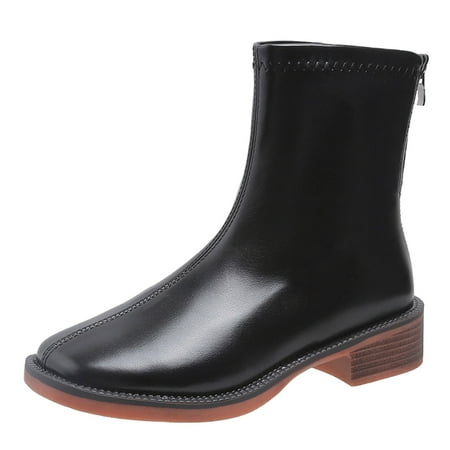 Qufokar Water Flip Flops Women Womens Born Booties And Boots Fashion Autumn Winter Women Ankle Boots Low Heel Square Toe Solid Back Zipper Comfortable Casual Simple Style
Qufokar Water Flip Flops Women Womens Born Booties And Boots Fashion Autumn Winter Women Ankle Boots Low Heel Square Toe Solid Back Zipper Comfortable Casual Simple Style