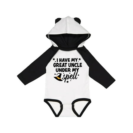 Inktastic I Have My Great Uncle Under My Spell with Cute Witch Hat Gift Baby Boy or Baby Girl Long Sleeve Bodysuit
Inktastic I Have My Great Uncle Under My Spell with Cute Witch Hat Gift Baby Boy or Baby Girl Long Sleeve Bodysuit