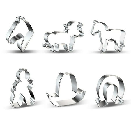 HESITONE 6 PCS Stainless Steel Biscuit Moulds Biscuit Cutters Cookie Molds Cookie Cutters
HESITONE 6 PCS Stainless Steel Biscuit Moulds Biscuit Cutters Cookie Molds Cookie Cutters