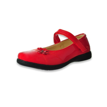 Easy Strider Girls Mary Jane Shoes - red 1 youth