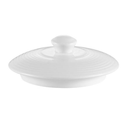 Harmony 4 Dia. X 1-1/2 H Porcelain Lid Super White 12 packs