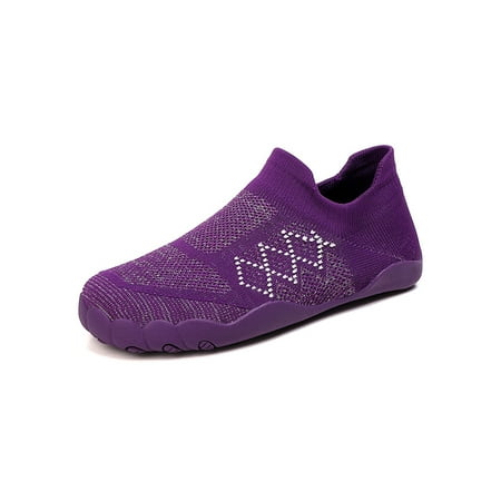 Tenmix Girls Boys Water Shoes Slip On Aqua Socks Barefoot Beach Shoe Quick Dry Sock Sneakers Unisex Casual Breathable Purple 8
Tenmix Girls Boys Water Shoes Slip On Aqua Socks Barefoot Beach Shoe Quick Dry Sock Sneakers Unisex Casual Breathable Purple 8