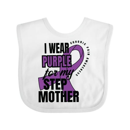 Inktastic Chronic Pain I Wear Purple For My Step Mother Gift Baby Boy or Baby Girl Bib
Inktastic Chronic Pain I Wear Purple For My Step Mother Gift Baby Boy or Baby Girl Bib