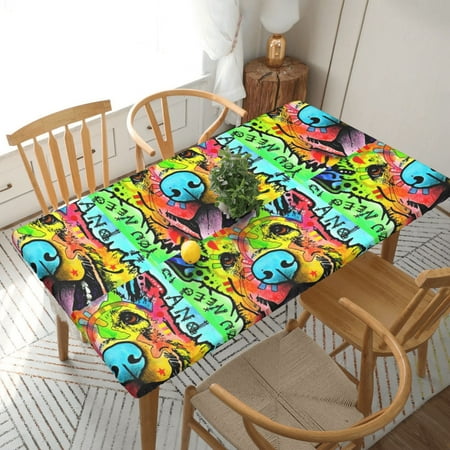 Home Deluxe Tablecloth Dog Waterproof Elastic Rim Edged Table Cover- For Christmas Parties And Picnics 5ft
Home Deluxe Tablecloth Dog Waterproof Elastic Rim Edged Table Cover- For Christmas Parties And Picnics 5ft