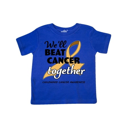 Inktastic We ll Beat Cancer Together- Childhood Cancer Awareness Gift Toddler Boy or Toddler Girl T-Shirt
Inktastic We ll Beat Cancer Together- Childhood Cancer Awareness Gift Toddler Boy or Toddler Girl T-Shirt