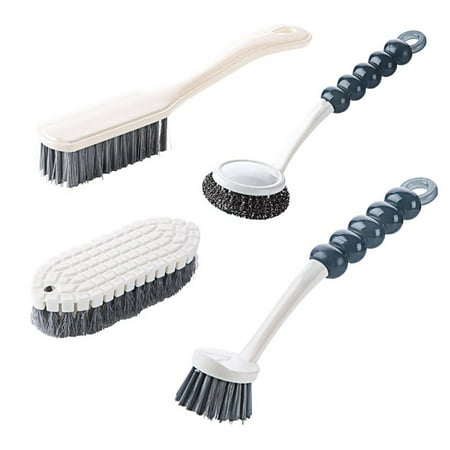 4pcs Kitchen Cooktop Cleaning Brush Flexible Cleaning Brush Shoe Brush With Handle Bathroom Brush Laundry Brush Set
4pcs Kitchen Cooktop Cleaning Brush Flexible Cleaning Brush Shoe Brush With Handle Bathroom Brush Laundry Brush Set
