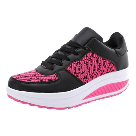 Mackneog Lace Up Breathe Mesh Walking Shoes Women Sneakers Comfort Wedge Platform Loafers Gift on Clearance 
Mackneog Lace Up Breathe Mesh Walking Shoes Women Sneakers Comfort Wedge Platform Loafers Gift on Clearance