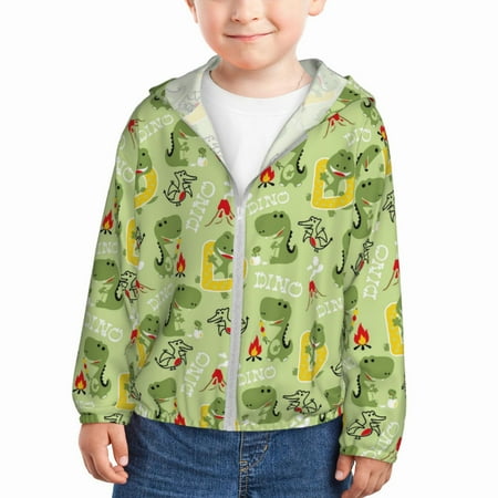 Lukts Cute Dinosaurs Cartoon Print Children s Long-Sleeved Sun Protection Clothing Hooded Sweatshirts for Boys and Girls Outdoor Sports-4 Years
Lukts Cute Dinosaurs Cartoon Print Children s Long-Sleeved Sun Protection Clothing Hooded Sweatshirts for Boys and Girls Outdoor Sports-4 Years