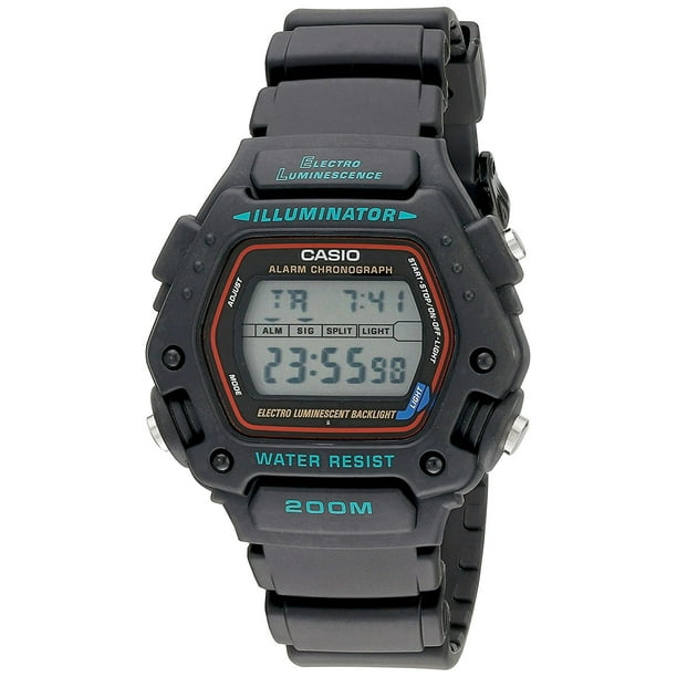 Casio Classic Digital Watch 100M Backlight w/Afterglow and Alarm