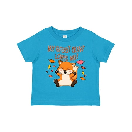 Inktastic My Great Aunt Loves Me!- Cute Baby Fox Gift Toddler Boy or Toddler Girl T-Shirt
Inktastic My Great Aunt Loves Me!- Cute Baby Fox Gift Toddler Boy or Toddler Girl T-Shirt