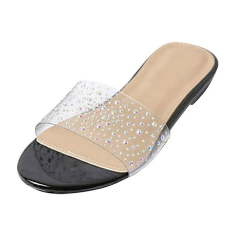 ociviesr slipper for Women Summer Ladies Fashion Rhineston Flats Beach Shoes Women s Sandals Pu
ociviesr slipper for Women Summer Ladies Fashion Rhineston Flats Beach Shoes Women s Sandals Pu