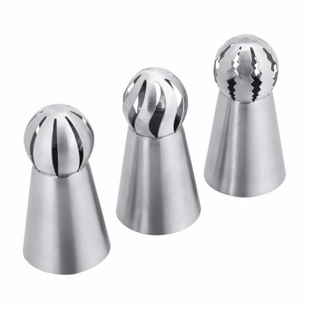 FANZHEN3pcs Stainless Steel Flower Decorating Pipe Nozzles Pastry Cake Cream Cupcake Decorating Nozzles Tips New Set
FANZHEN3pcs Stainless Steel Flower Decorating Pipe Nozzles Pastry Cake Cream Cupcake Decorating Nozzles Tips New Set