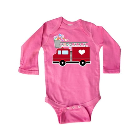 Inktastic easter red firetruck with pink hearts Gift Baby Boy or Baby Girl Long Sleeve Bodysuit
Inktastic easter red firetruck with pink hearts Gift Baby Boy or Baby Girl Long Sleeve Bodysuit